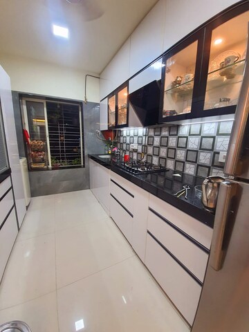 Balcony in 2 BHK Apartment at Gabadia Heights, Kandivali West – for Rent
