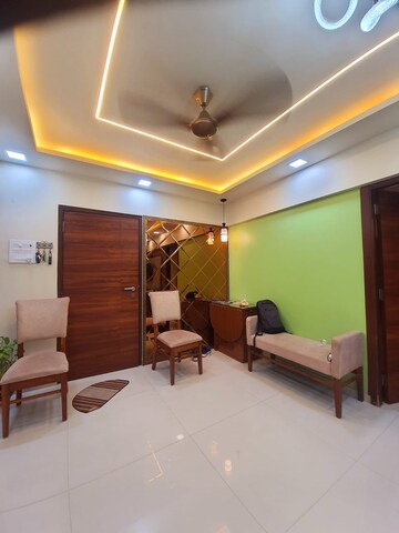 Living Room in 2 BHK Apartment at Gabadia Heights, Kandivali West – for Rent