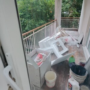 Balcony in 3 BHK Apartment at Sector 9 Dwarka – for Sale