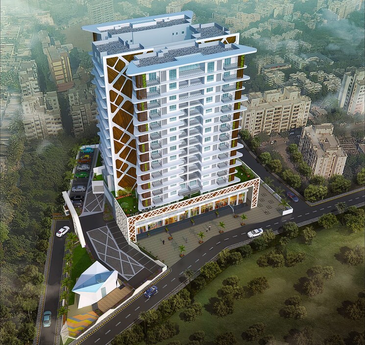 Exterior View, kundan-the-peak 3 Bedroom 1288 Sq.Ft. Apartment In Nibm Road Pune 8913262
