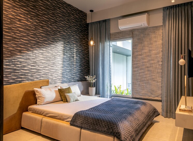 Bedroom, kundan-the-peak 3 Bedroom 1288 Sq.Ft. Apartment In Nibm Road Pune 8913262