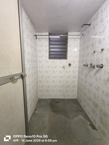 Bathroom in 1 BHK Apartment at Pramila CHS Kalwa, Kalwa – for Rent