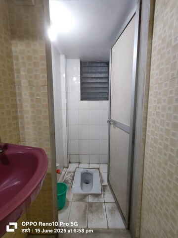 Bathroom in 1 BHK Apartment at Pramila CHS Kalwa, Kalwa – for Rent