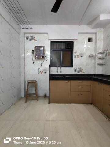 Kitchen in 1 BHK Apartment at Antarix CHS, Kalwa – for Rent