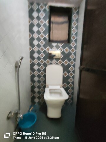 Bathroom in 1 BHK Apartment at Antarix CHS, Kalwa – for Rent