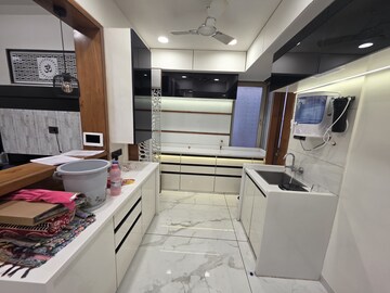 Kitchen in 3 BHK Apartment at Sindhu Bhavan Road – for Rent
