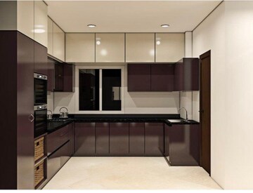 Kitchen in 2.5 BHK Apartment at Aparna Serene Park, Kondapur – for Rent