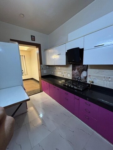 Kitchen in 3 BHK Builder Floor at Kohli One Malibu Town, Sector 47 – for Rent