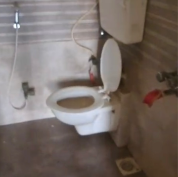 Bathroom in 1 BHK Apartment at Shiv Shakti Shree Yashwant Empire, Nalasopara Vasai Link Road – for Rent