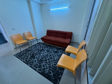 Living Room in 3 BHK Apartment at Omaxe Twin Towers, Sector 50 – for Rent