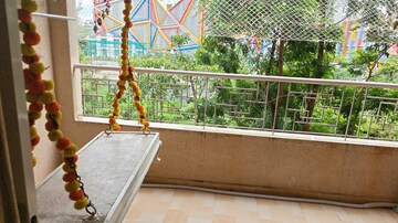 Balcony in 3 BHK Apartment at Naiknavare Mystique Mood, Viman Nagar – for Rent