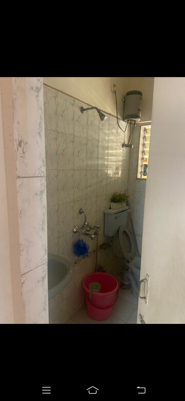 Bathroom in 1 BHK Apartment at Hyde Park Galaxy, Manpada – for Rent