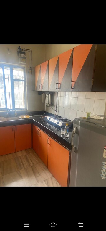 Kitchen in 1 BHK Apartment at Hyde Park Galaxy, Manpada – for Rent