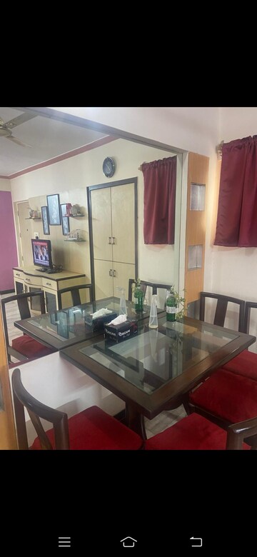 Living Room in 1 BHK Apartment at Hyde Park Galaxy, Manpada – for Rent