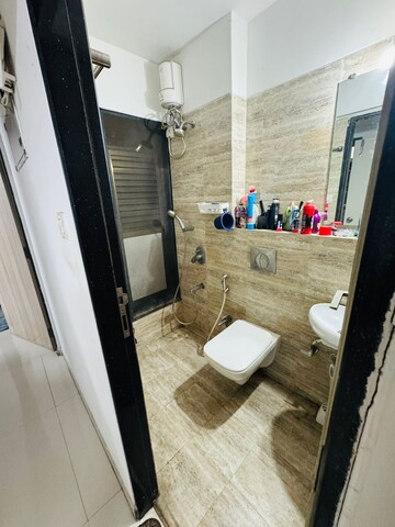 Bathroom in 1 BHK Apartment at Naman Premier, Andheri East – for Rent