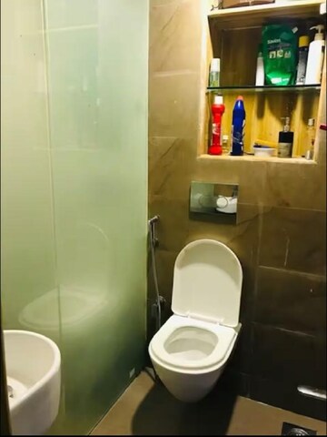 Bathroom in 2 BHK Apartment at Bandra West – for Rent