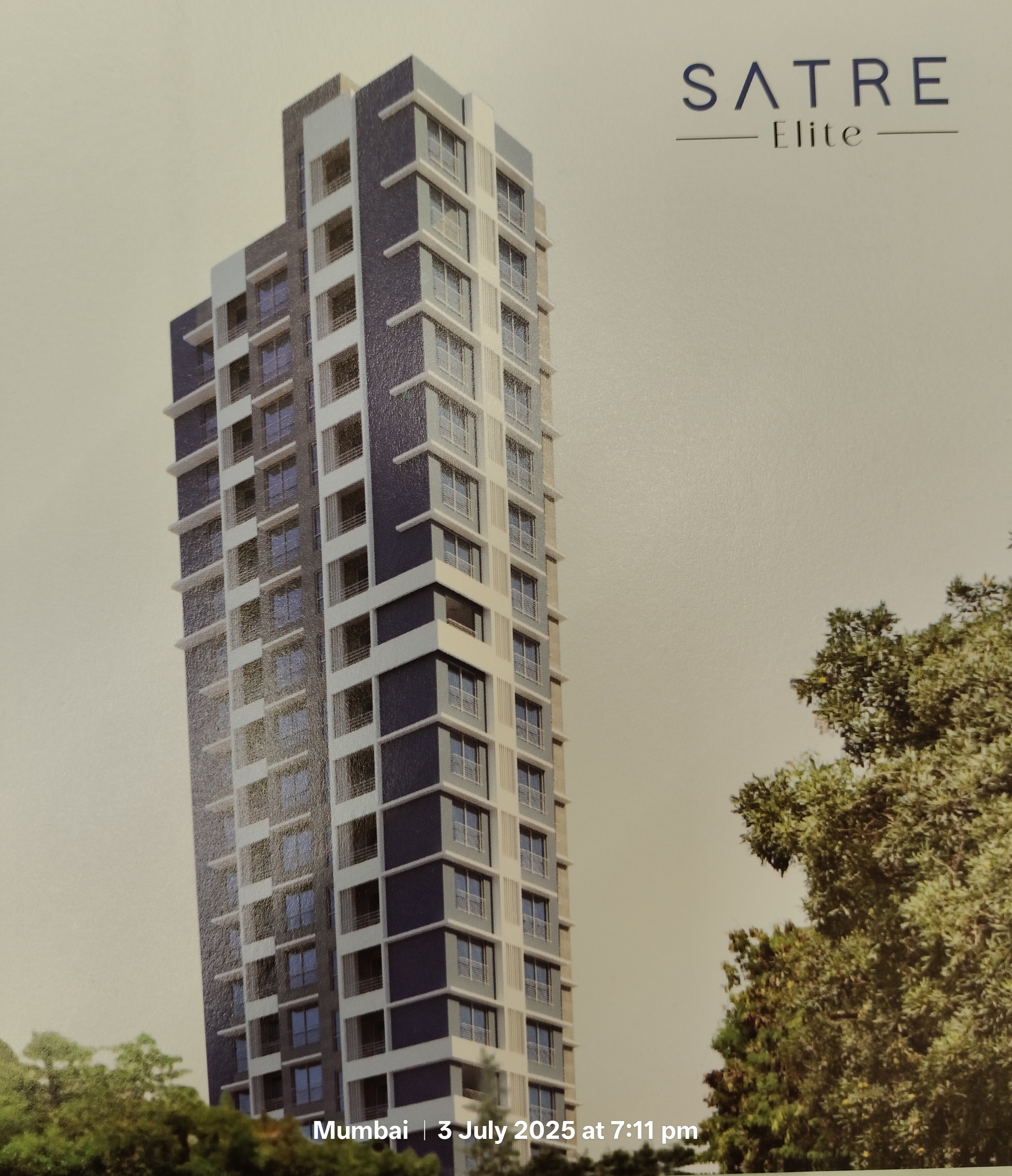 2 BHK Apartment For Sale in RV Satre Elite