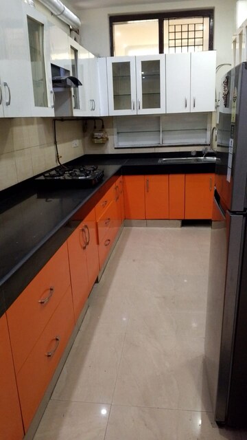 Kitchen in 4 BHK Builder Floor at RWA Apartments Sector 92, Sector 92 – for Rent