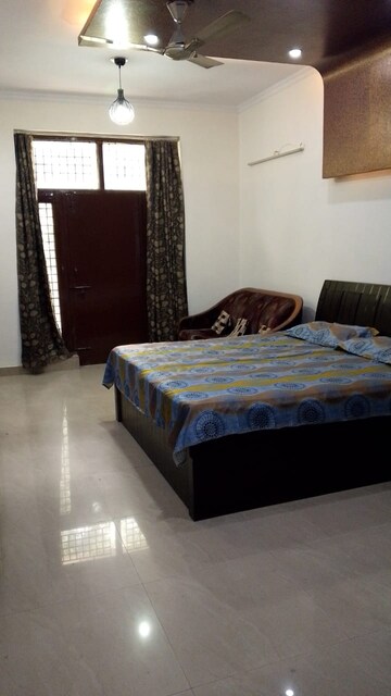 Bedroom in 4 BHK Builder Floor at RWA Apartments Sector 92, Sector 92 – for Rent