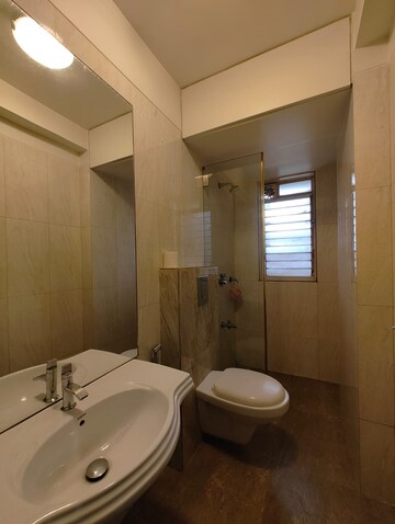 Bathroom in 2 BHK Apartment at Khar West – for Rent