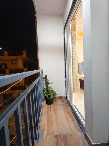 Balcony in 1 BHK Builder Floor at Chattarpur – for Rent
