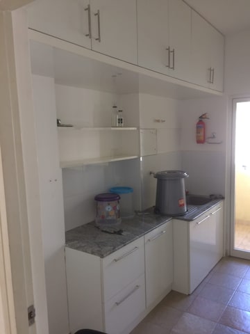 Kitchen in 3.5 BHK Apartment at DLF Westend Heights New Town, Akshayanagar – for Rent
