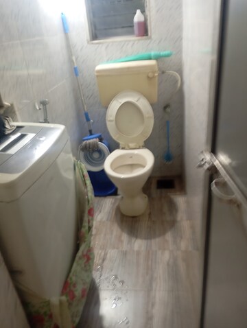 Bathroom in 1 BHK Apartment at White Rose CHS, Andheri East – for Sale