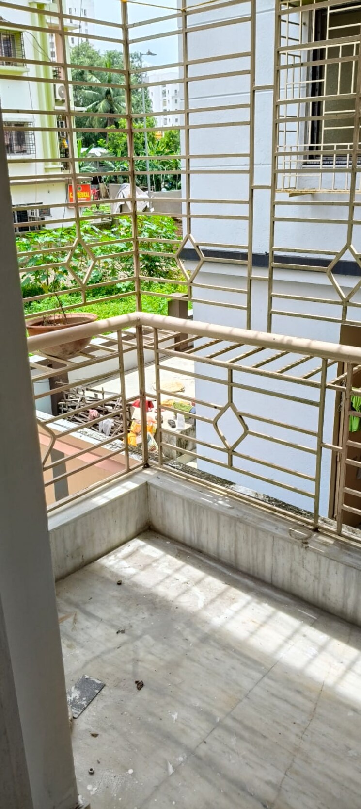Balcony, rajarhat-residency 2 Bedroom 1060 Sq.Ft. Apartment In Rajarhat Kolkata 8913829