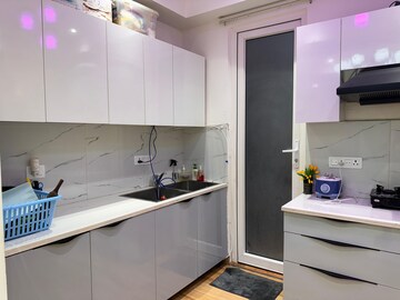 Kitchen in 2 BHK Builder Floor at RWA Apartments Sector 12, Sector 12 – for Rent