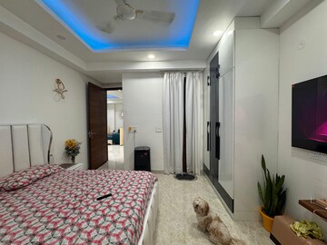 Bedroom in 2 BHK Builder Floor at RWA Apartments Sector 12, Sector 12 – for Rent