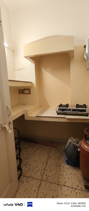 Kitchen in 1 RK Apartment at Defence Colony – for Rent
