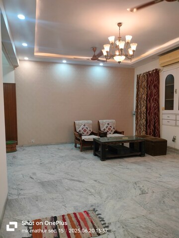 Living Room in 2 BHK Apartment at Vasant Apartments, Sector 13 – for Rent