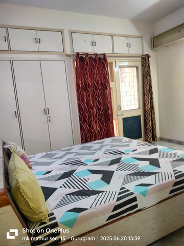 Bedroom in 2 BHK Apartment at Vasant Apartments, Sector 13 – for Rent