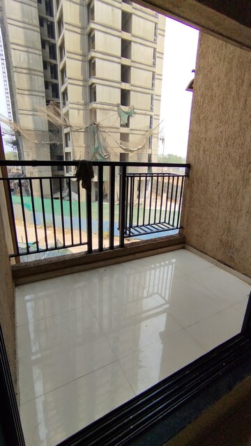 Balcony in 1 BHK Apartment at Raunak City, Kalyan West – for Rent