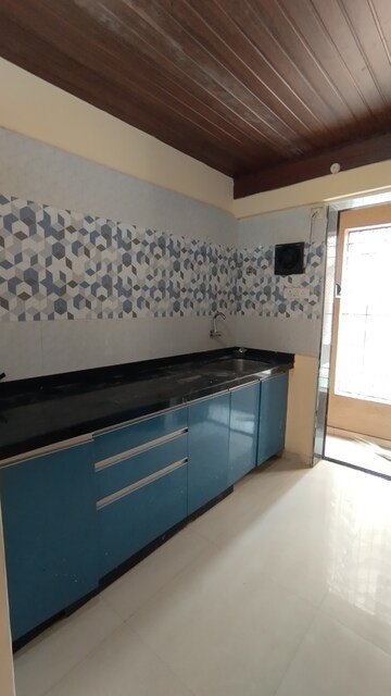 Kitchen in 1 BHK Apartment at Raunak City, Kalyan West – for Rent