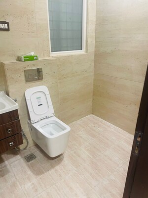 Bathroom in 3 BHK Builder Floor at Lok Vihar – for Sale