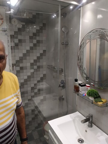 Bathroom in 3 BHK Apartment at Supertech Cape Town, Sector 74 – for Rent