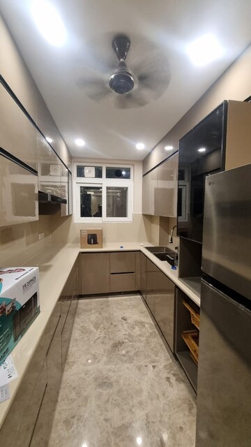 Kitchen in 3 BHK Builder Floor at South Extension I – for Sale