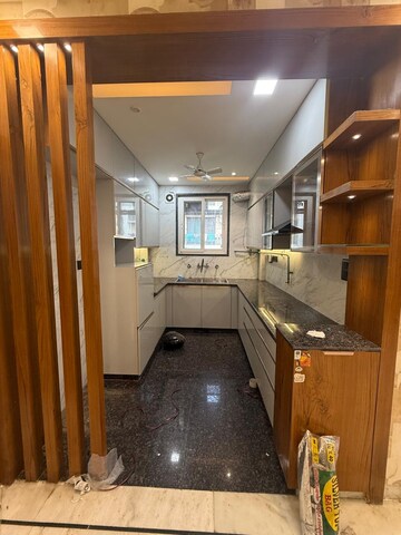 Kitchen in 3 BHK Builder Floor at Kalkaji – for Rent