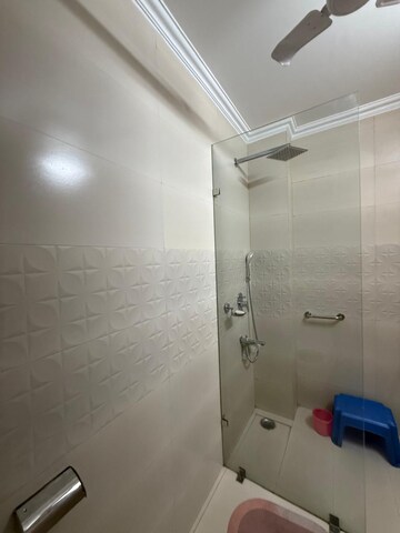 Bathroom in 3 BHK Builder Floor at Chittaranjan Park – for Rent
