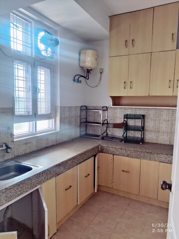 Kitchen in 3 BHK Apartment at Raheja Teachers Apartments, Sector 31 – for Rent