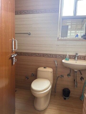 Bathroom in 2 BHK Apartment at Rail Vihar Apartment, Sector 15 – for Rent