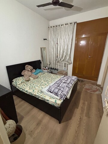 Bedroom in 2 BHK Apartment at Rail Vihar Apartment, Sector 15 – for Rent