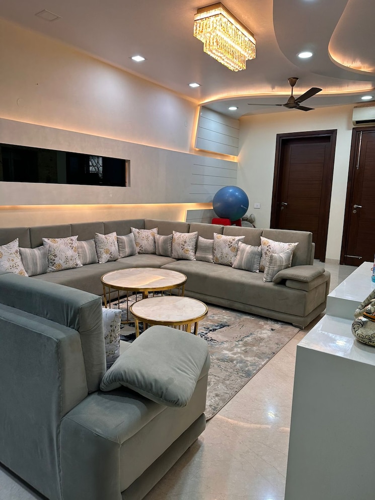 Master Bedroom, unitech-south-city-1 3 Bedroom 3500 Sq.Ft. Builder Floor In South City 1 Gurgaon 8914048