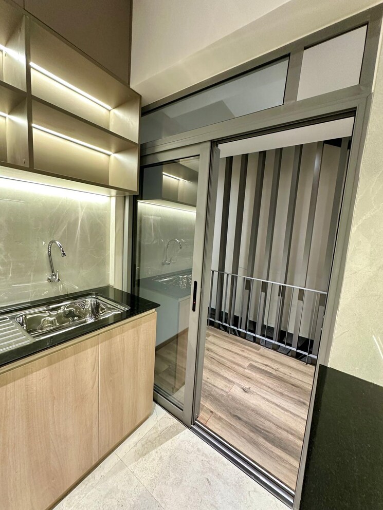 Kitchen, adani-airica 2 Bedroom 738 Sq.Ft. Builder Floor In Kanjurmarg West Mumbai 8914060