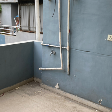 Bathroom in 3 BHK Builder Floor at RWA Apartments Sector 37, Arun Vihar – for Rent