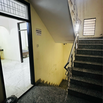 Staircase in 1 BHK Apartment at Phi Iv Greater Noida – for Rent