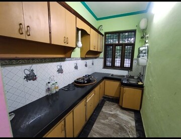 Kitchen in 2 BHK Builder Floor at MVL IPark, Sector 15 – for Rent