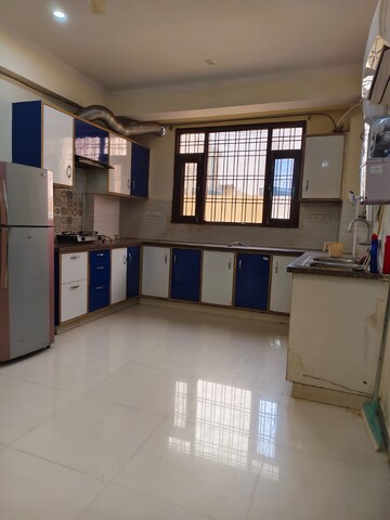 Kitchen in 3 BHK Builder Floor at Bharat Residency Gurgaon, Sector 15 – for Rent