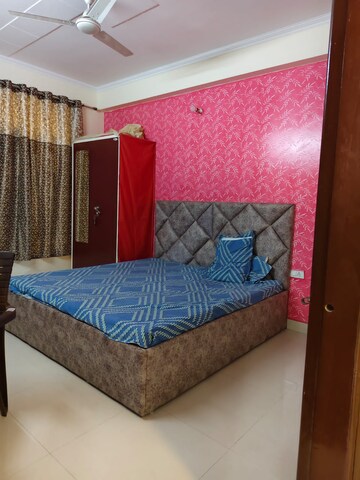 Bedroom in 3 BHK Builder Floor at Bharat Residency Gurgaon, Sector 15 – for Rent